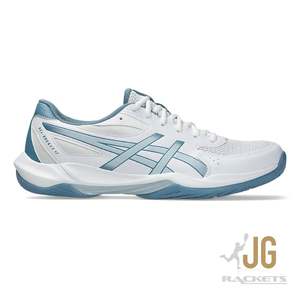 Asics Gel Rocket 12 Mens Squash Shoe White/Cool Grey