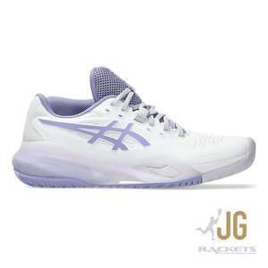 Asics: Asics Gel Resolution X White/Bluebell Women's Tennis Shoe
