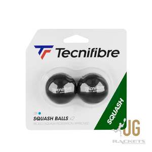 Tecnifibre Blue Dot Squash Ball 2 Pack