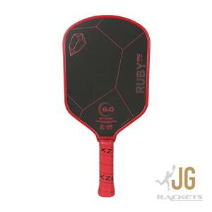 Six Zero Ruby Pro Pickleball Paddle Red