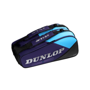 Dunlop FX-Performance 8RKT Violet/Black/Cyan Tennis Bag