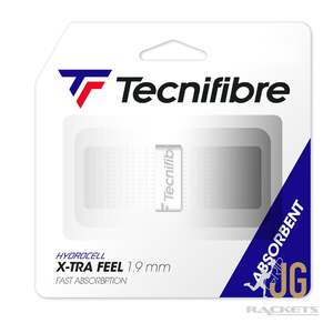 Tecnifibre X-tra Feel replacement Grip WHite 1.9mm