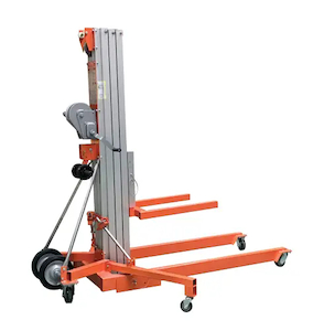 Products: Manual Telescopic Lifter 7.4m lift 200kg – LGA25 - Rex Industrial Equipment NZ