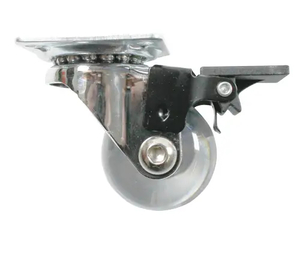 Swivel Plate Brake Castor 35mm Polyurethane 40kg – EHI35DCPB - Rex Industrial Equipment NZ
