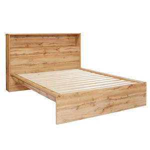 Nova Slat Bed Frame with Storage Headboard