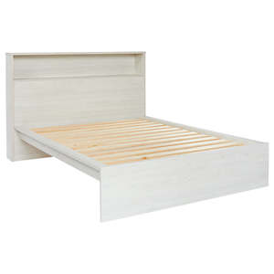 Atlas Slat Bed Frame with Storage Headboard