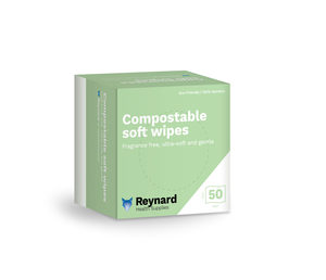 Products: Compostable Soft wipes (100% Bamboo) Reynard Health Supplies