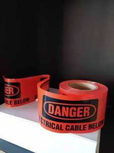 Underground Danger Tape