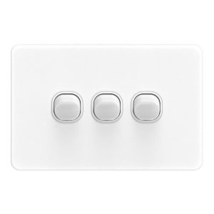 Products: 3 Gang Switch White