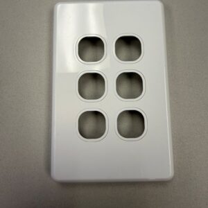 Blank Plate Matt Black