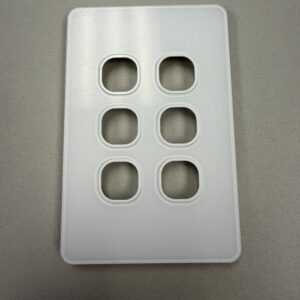 Products: 1 Gang Plate White