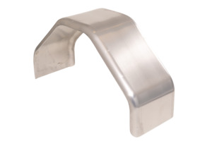 Light Trailer - Single flat top aluminium smooth mudguards - Rhino Manufacturing NZ