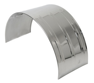 Stainless Steel Rod Edged Mudguard - Singles - Rhino Manufacturing NZ