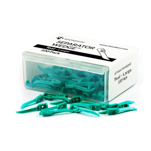 Separator Wedge - Large - Teal - 100 Pack