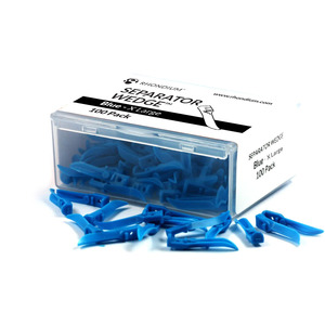 Separator Wedges: Separator Wedge - Extra Large - Blue - 100 Pack