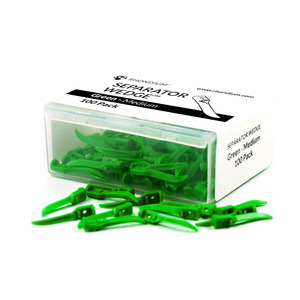 Separator Wedges: Separator Wedge - Medium - Green - 100 Pack