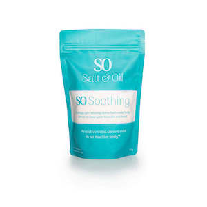 SO Soothing Bath Salts, 450g pouch