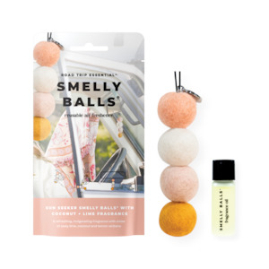 Smelly Balls: Auto Smelly Balls SUN SEEKER - Coconut Lime 5ml Set - Pouch
