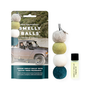 Smelly Balls: Auto Smelly Balls SERENE -  Native Trees 5ml Set - Pouch