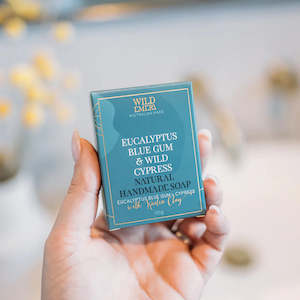 Bathroom: Wild Emery Eucalyptus Blue Gum & Wild Cypress Soap