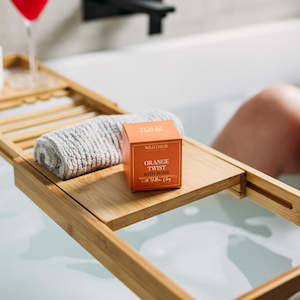 Bath Bombs: Wild Emery Orange Twist Cube Bath Bomb