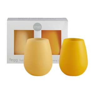 Porter Green | Fegg | Silicone Unbreakable Glasses | Buttermilk + Sunflower