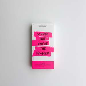 Bathroom: Wild Emery You're The Problem - Cheeky Neon Steamer 3 Pack
