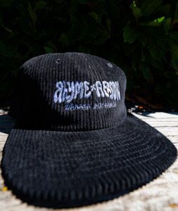 Merch: Cord 6 panel Cap - Black
