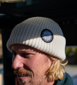Can Tab Beanie - White