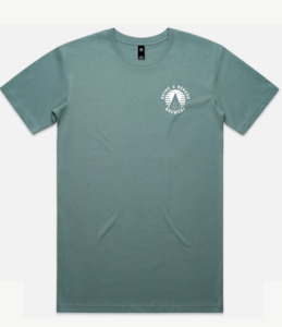 OG Stencil Tee - Petrol Blue