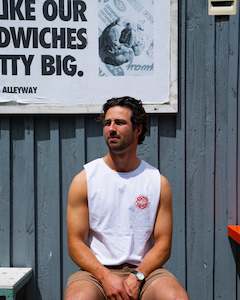 Merch: Can Tab Tank - White/Red