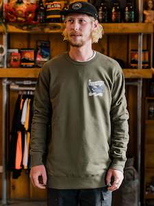 Long Sleeve Hoodies: Shark Car Crew