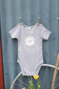 Merch: Baby Grow - grey