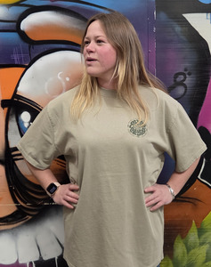 Merch: Eucalyptus - Green Print -Skeleton tee