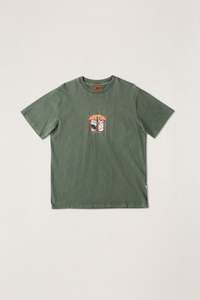 Portico Vintage Ss T-Shirt Forest