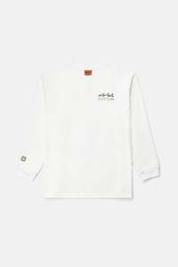 Grange Loose Fit Ls T-Shirt Ecru