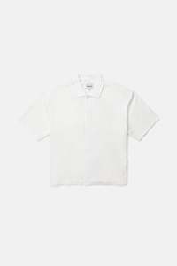 Mens New Arrivals: Leads Relaxed Check Ss Shirt White