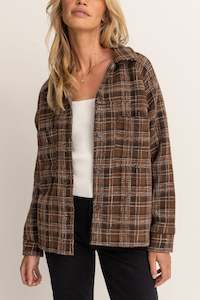 Womens Jackets: Flynn Jacket Chocolate