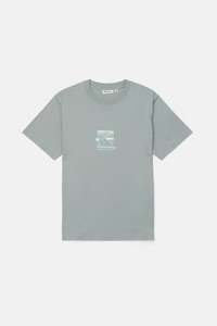 Mens Sale All: Slide Ss T-Shirt Sea Foam