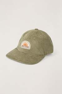 Mens Headwear: Awake Cord Cap Olive