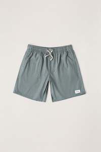 Rhythm Mens Classics: Classic Linen Jam Silver Pine
