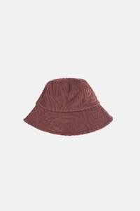 Womens Headwear: Amazon Bucket Hat Chocolate