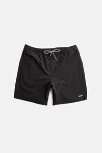 Rhythm Mens Classics: Classic Beach Short Black