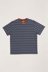 Mens Best Sellers: Vintage Stripe Ss T-Shirt Navy