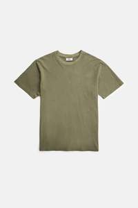 Rhythm Mens Classics: Classic Vintage Tee Vintage Olive