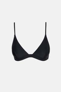 Classics Swimwear: Classic Bralette Top Black