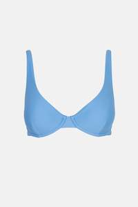 Classics Swimwear: Classic Underwire Top Blue