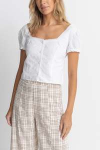 Womens Clothing Sale: Sadie Top White