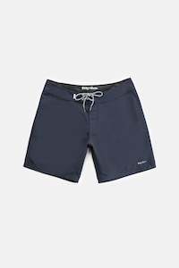 Classic Stretch Trunk Worn Navy