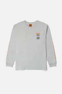 Mens T Shirts: New Realm Vintage Ls T-Shirt Stone